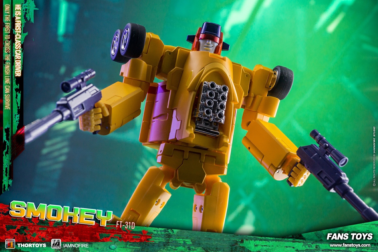 Fans Toys FT-31D Smokey Toy Photography Image Gallery by IAMNOFIRE